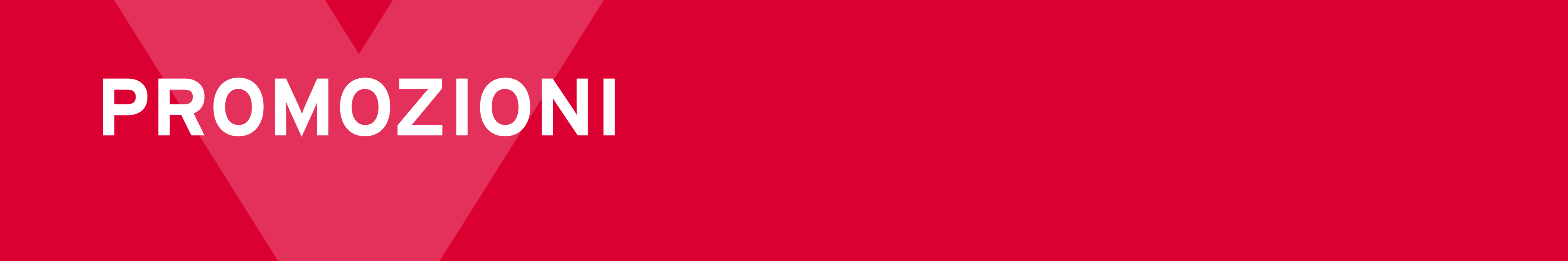 PROMOZIONI BANNER